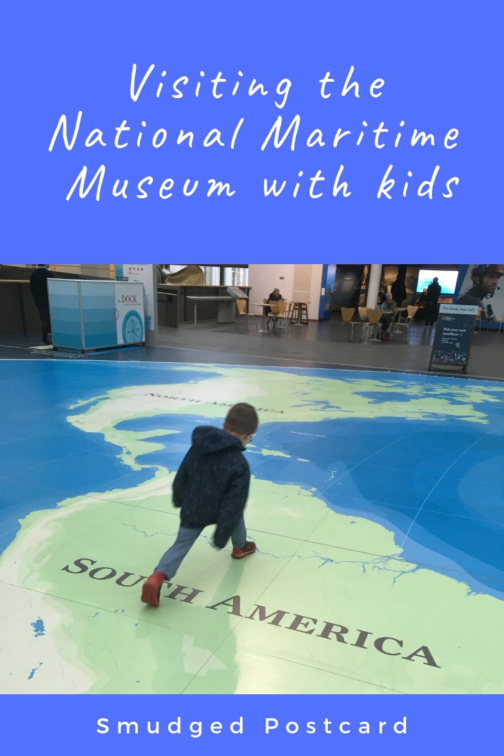 Visiting the National Maritime Museum in London with kids