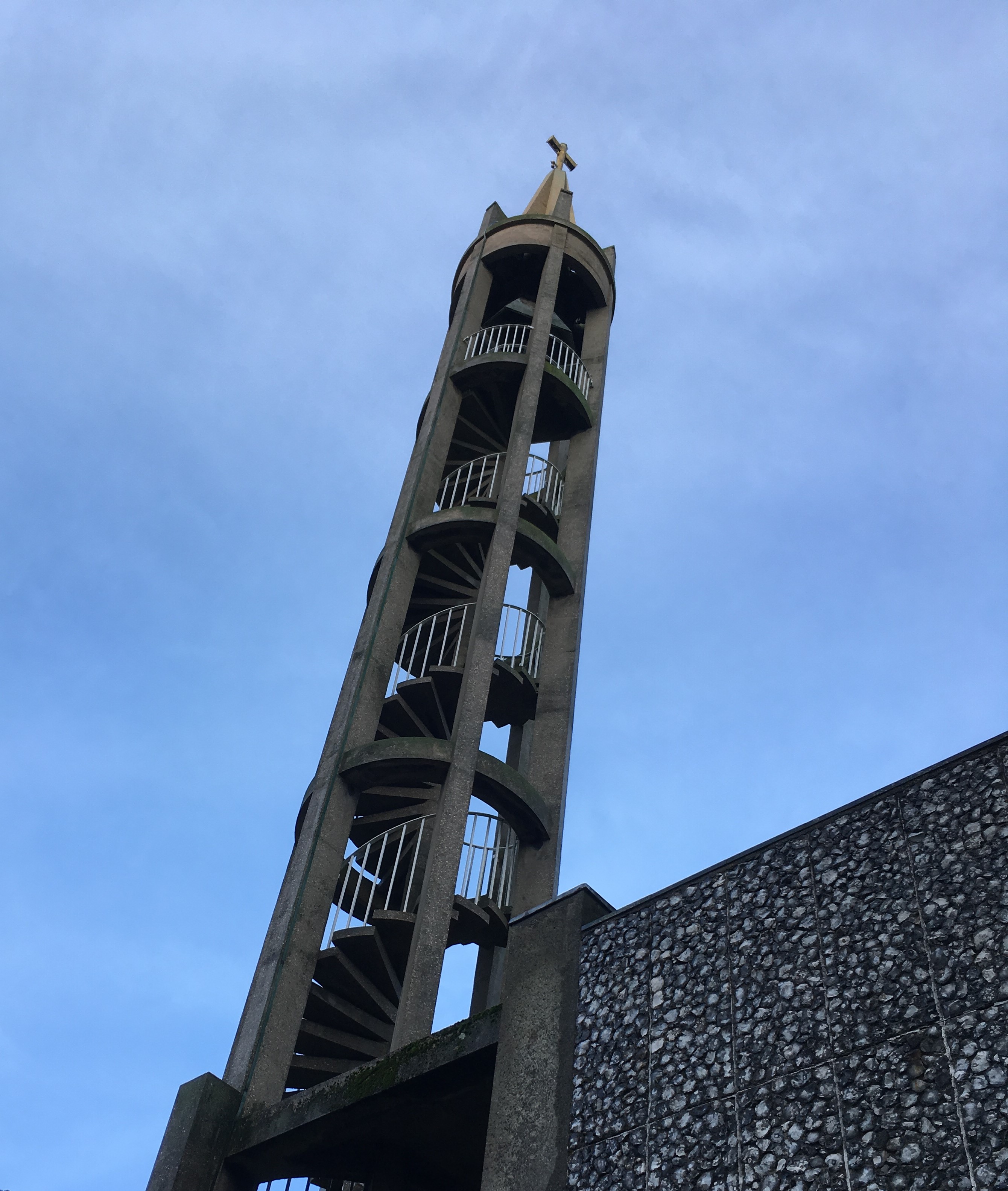 St Andrew and St George church bell tower