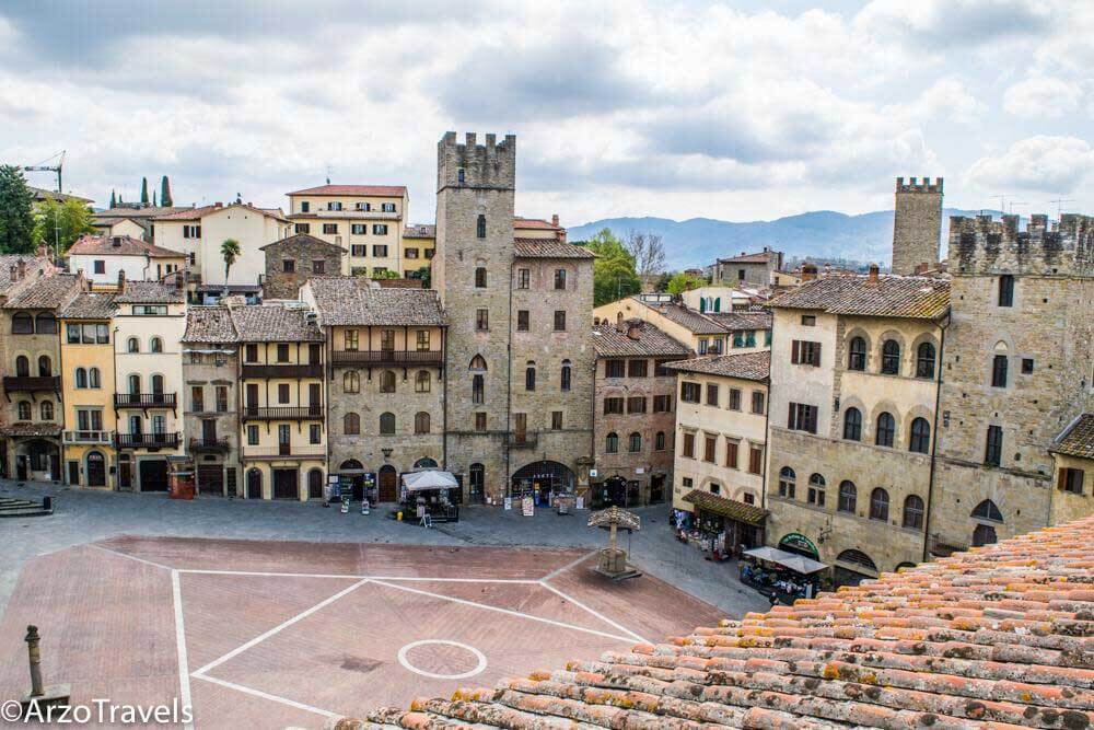 Towers in Italy to climb for a great view - Smudged Postcard