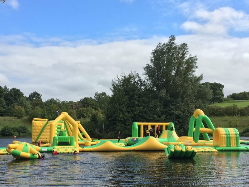 H2o Rampage Outdoor swimming Hertfordshire: lidos, rivers, lakes - Smudged Postcard