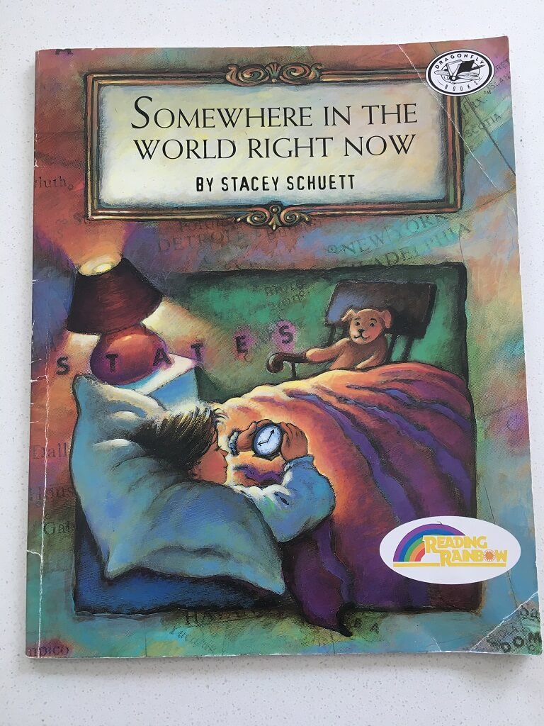 Somewhere in the World Right Now kids travel book