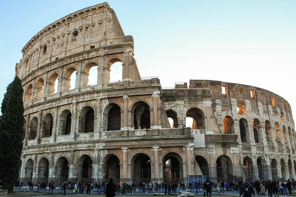 Colosseum in Rome, attraction in Italy for families